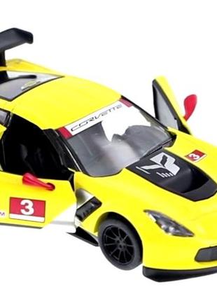 Металева машинка kinsmart кт5397 chevrolet corvette c7.r