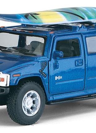 Машинка kinsmart kt 5097 ws hummer h2