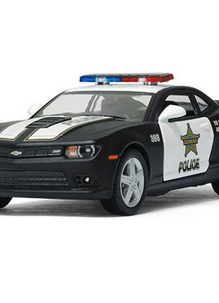 Машинка kinsmart kt5383р chevrolet camaro 2014 police