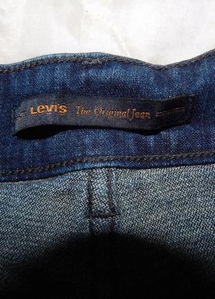 Джинсы фирменные женские levis оригинал сток, w 35 l 34 eur 50-52 ukr  008ds (только в указанном размере,8 фото