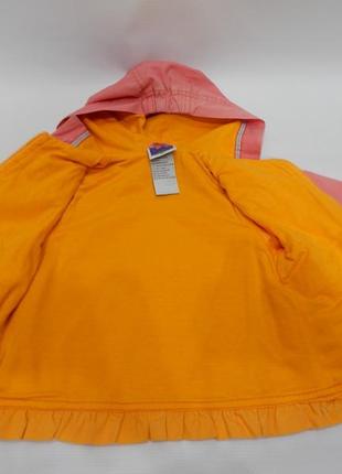 Куртка -ветровка детская с капюшоном  topolino, рост 80  037д3 фото