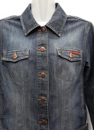Куртка джинсовая женская teddy^s rus р.42-44, eur 36 010dg (только в указанном размере, только 1 шт)5 фото
