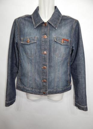 Куртка джинсовая женская teddy^s rus р.42-44, eur 36 010dg (только в указанном размере, только 1 шт)4 фото