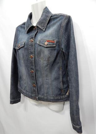 Куртка джинсовая женская teddy^s rus р.42-44, eur 36 010dg (только в указанном размере, только 1 шт)2 фото