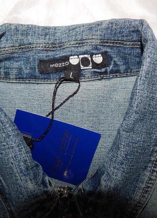 Куртка жіноча джинсова mezzo rus р. 44-46, eur 36 020dg6 фото