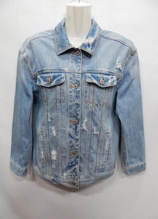 Куртка жіноча джинсова hollister vintage, rus р. 46-48, eur 38 033dg