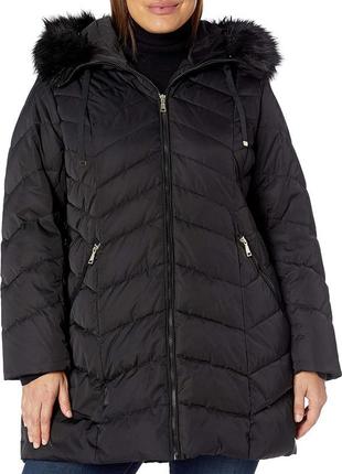 Зимнее пальто куртка на пуху t tahari размер xxl3 фото