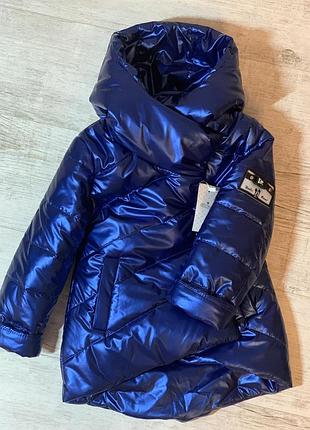 Демісезонна подовжена куртка для дівчинки