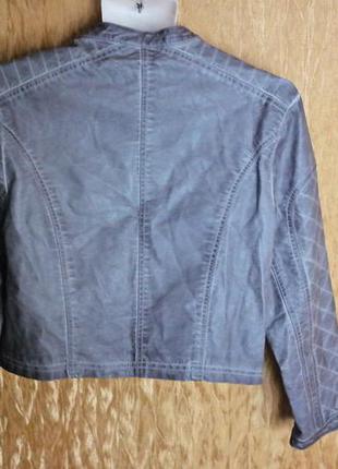 Крутая укороченная стеганая куртка / рукав 3/4 asos3 фото