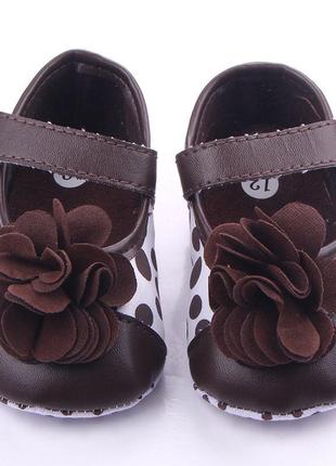 Пинетки -туфельки для девочки 13 см.2 фото