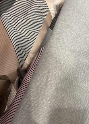 Постельное белье с простыней на резинке сатин