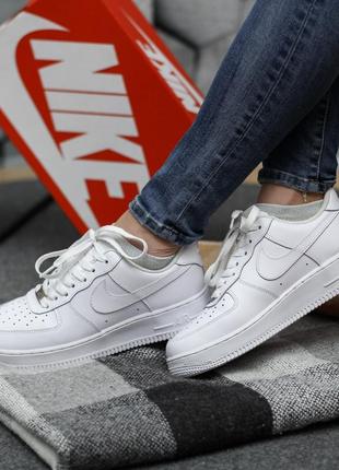 Nike air force женские кроссовки найк аир форс белые