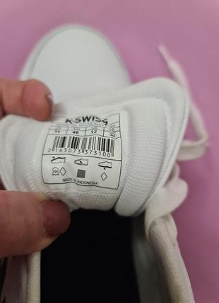 Кросівки k-swiss arnie trainers white6 фото