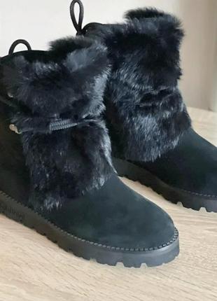 Зиминие итальянские ботинки, прлусапоги baldinini 37 размер