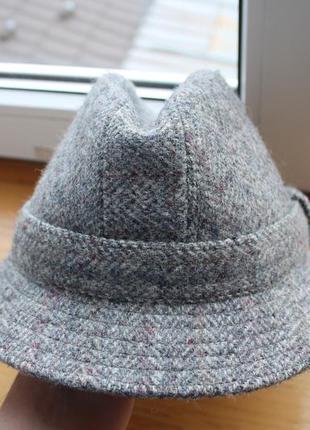 Твидовая унисекс шляпа harris tweed