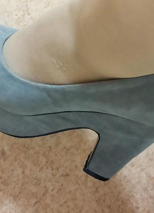 Серые туфли на платформе