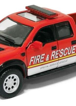Металлическая машинка kinsmart 2013 ford f150 пожежна