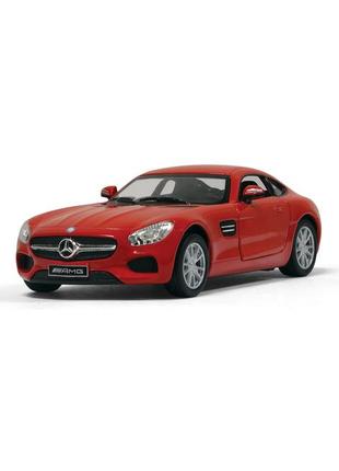 Модель kinsmart машина mersedes benz amg gt, kt 5388 w