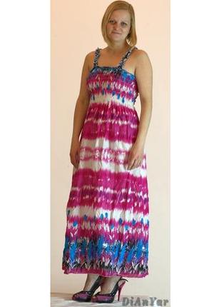 Сарафан-юбка коттоновый длинный churros