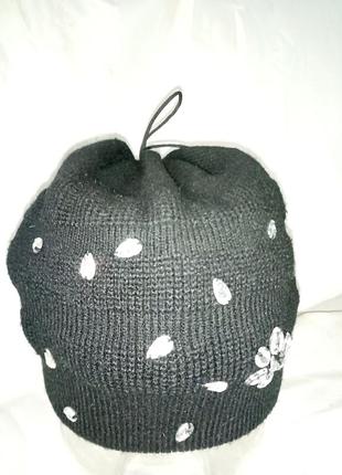 Шапочка женская трикотажная art