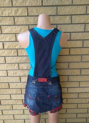 Сарафан, юбка-комбинезон летняя джинсовая  bonny jeans3 фото