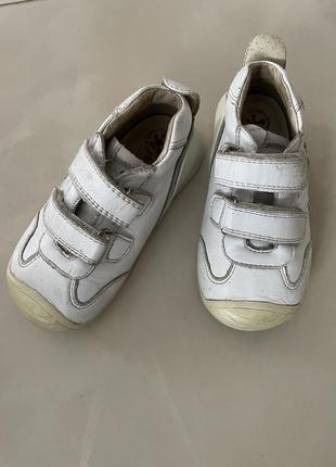 Кроссовки туфли кожа