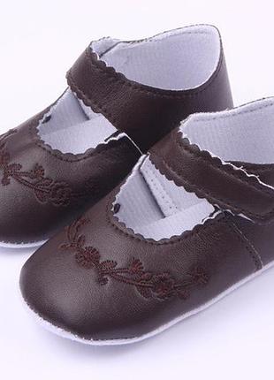 Пинетки-туфельки для девочки 10см