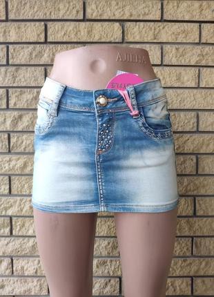 Спідниця жіноча джинсова стрейчева matstyle, туреччина