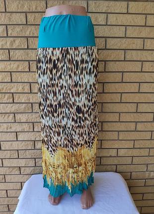 Юбка летняя в пол шифоновая tatu