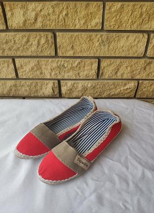 Эспадрильи,кеды, мокасины, слипоны женские espadrille, турция