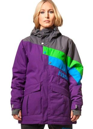 Сноубордическая куртка horsefeathers atrei purple1 фото