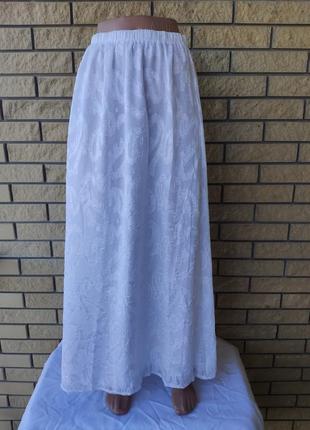 Юбка летняя в пол шифоновая  nn