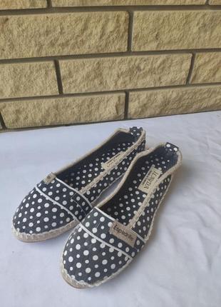 Эспадрильи,кеды, мокасины, слипоны женские espadrille, турция1 фото