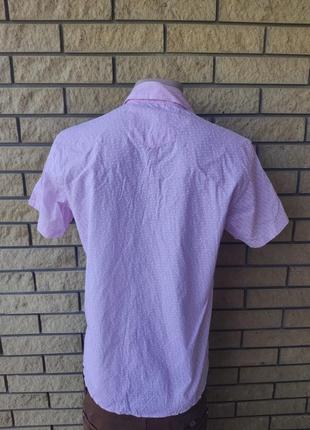 Рубашка мужская летняя коттоновая брендовая высокого качества fenomen, турция3 фото