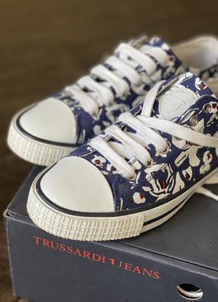 Кеды, сникерсы trussardi4 фото