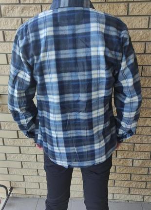 Чоловіча сорочка байкова тепла, є великі розміри, щільна високої якості canary4 фото