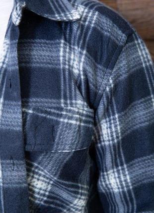 Чоловіча сорочка байкова тепла, є великі розміри, щільна високої якості canary7 фото
