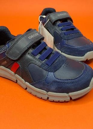 Кожаные кроссовки geox flexyper 29,30 р, ботинки geox мальчику хлопчику3 фото