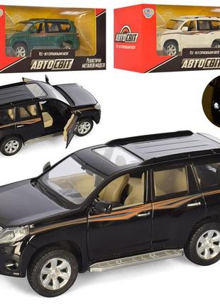 Металева машинка toyota land cruiser prado4 фото