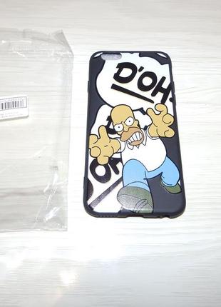 Чехол iphone 6/6s homer simpson doh дизайнерские чехлы