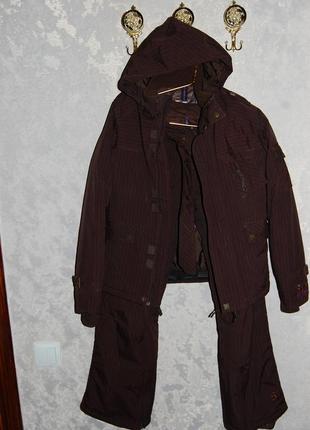 Крутой эксклюзивный женский лыжный костюм комбинезон protest 5.0 (типа bogner) оригинал s