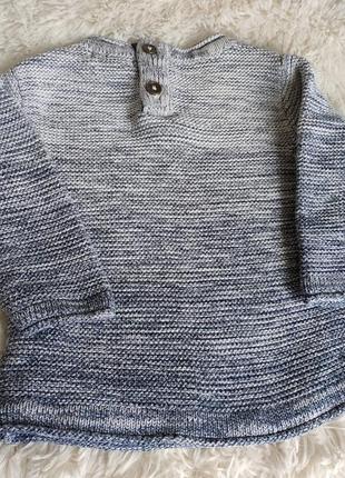 Вязаный свитер, хлопковый свитерок3 фото