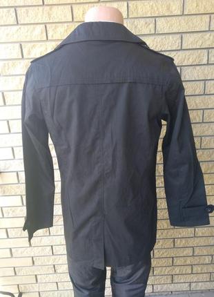 Куртка мужская демисезонная коттоновая удлиненная frompoles4 фото