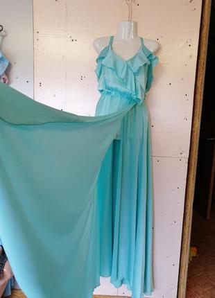 Сукня шовк армані в підлогу5 фото