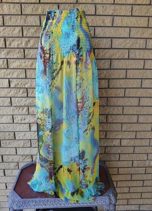 Сарафан-спідниця шифоновий carrocar довгий