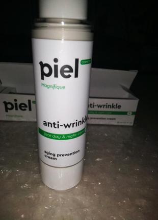 Крем против первых морщин день/ночь anti-wrinkle cream piel, 50ml, новый6 фото