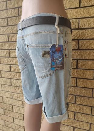 Бриджи женские джинсовые стрейчевые с высокой посадкой большого размера lady forgina, турция2 фото