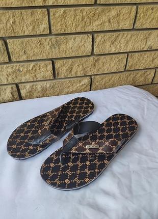 Шлепанцы мужские на резиновой  подошве fashion