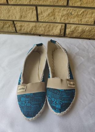 Еспадрільї,кеди, мокасини, сліпони жіночі espadrille, туреччина3 фото