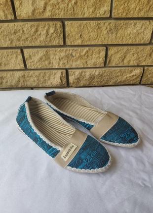 Еспадрільї,кеди, мокасини, сліпони жіночі espadrille, туреччина2 фото